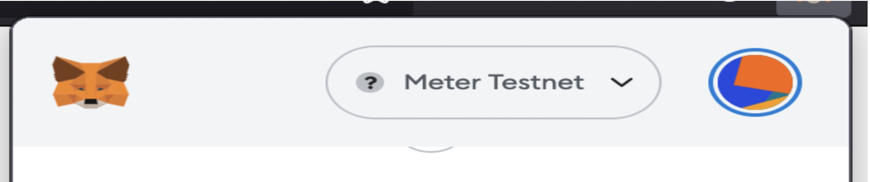 Añadir la red de Meter en Metamask